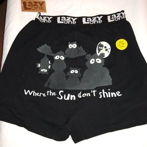 Lazy One Men's Boxers "Where the Sun Don't Shine"